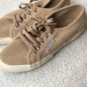 Superga Shoes - Brown soft leather sneakers Superga Shoes - Brown soft leather sneakers